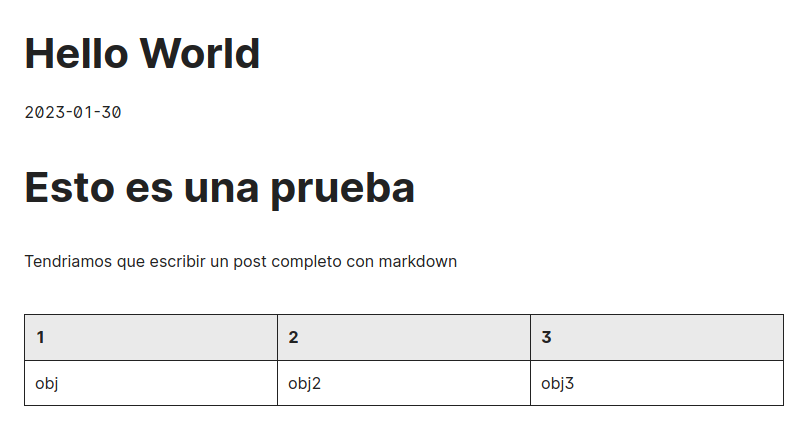 Hola mundo